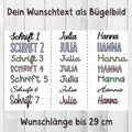 Personalisierte Bügelbilder | Name oder Wunschtext zum aufbügeln | Plotter | Schriftzug