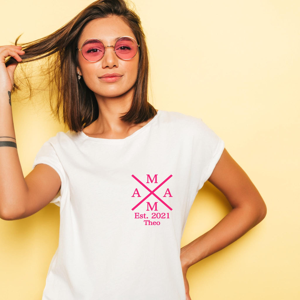 Bügelbild | Papa | Mama | Initialen | Geschenk DIY Shirt / Hoodie | Geschenk Vatertag Muttertag | Bügelbild Vater