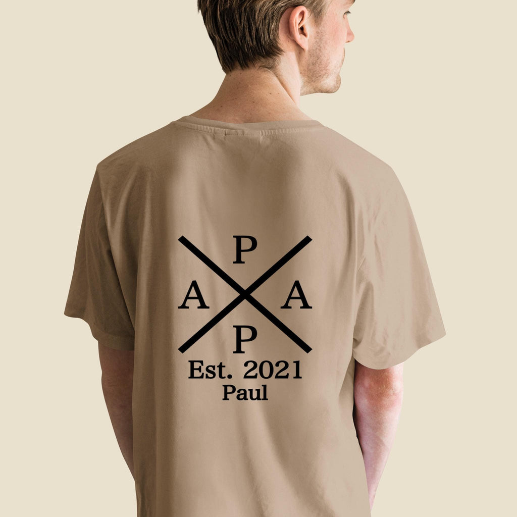 Bügelbild | Papa | Mama | Initialen | Geschenk DIY Shirt / Hoodie | Geschenk Vatertag Muttertag | Bügelbild Vater