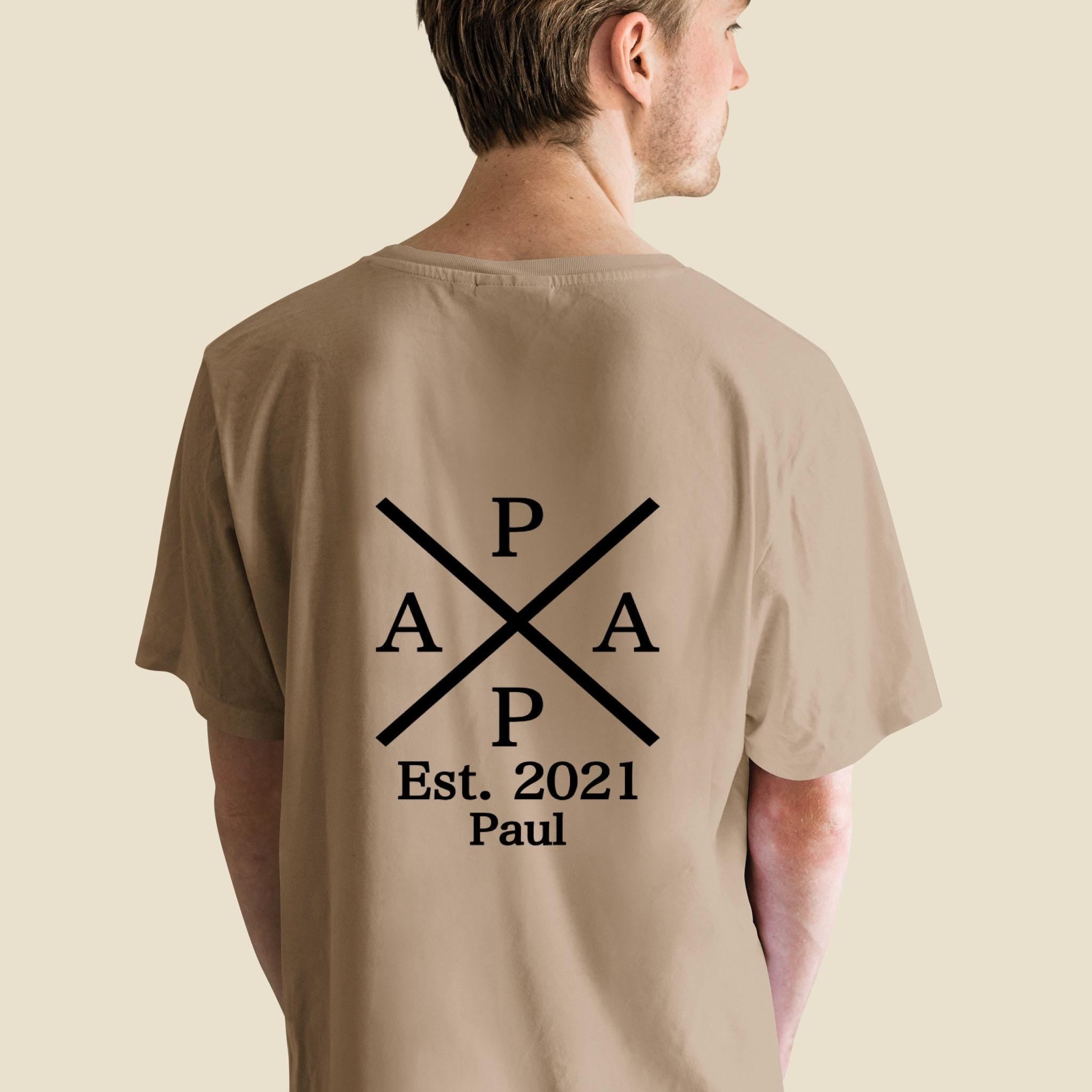 Bügelbild | Papa | Mama | Initialen | Geschenk DIY Shirt / Hoodie | Geschenk Vatertag Muttertag | Bügelbild Vater