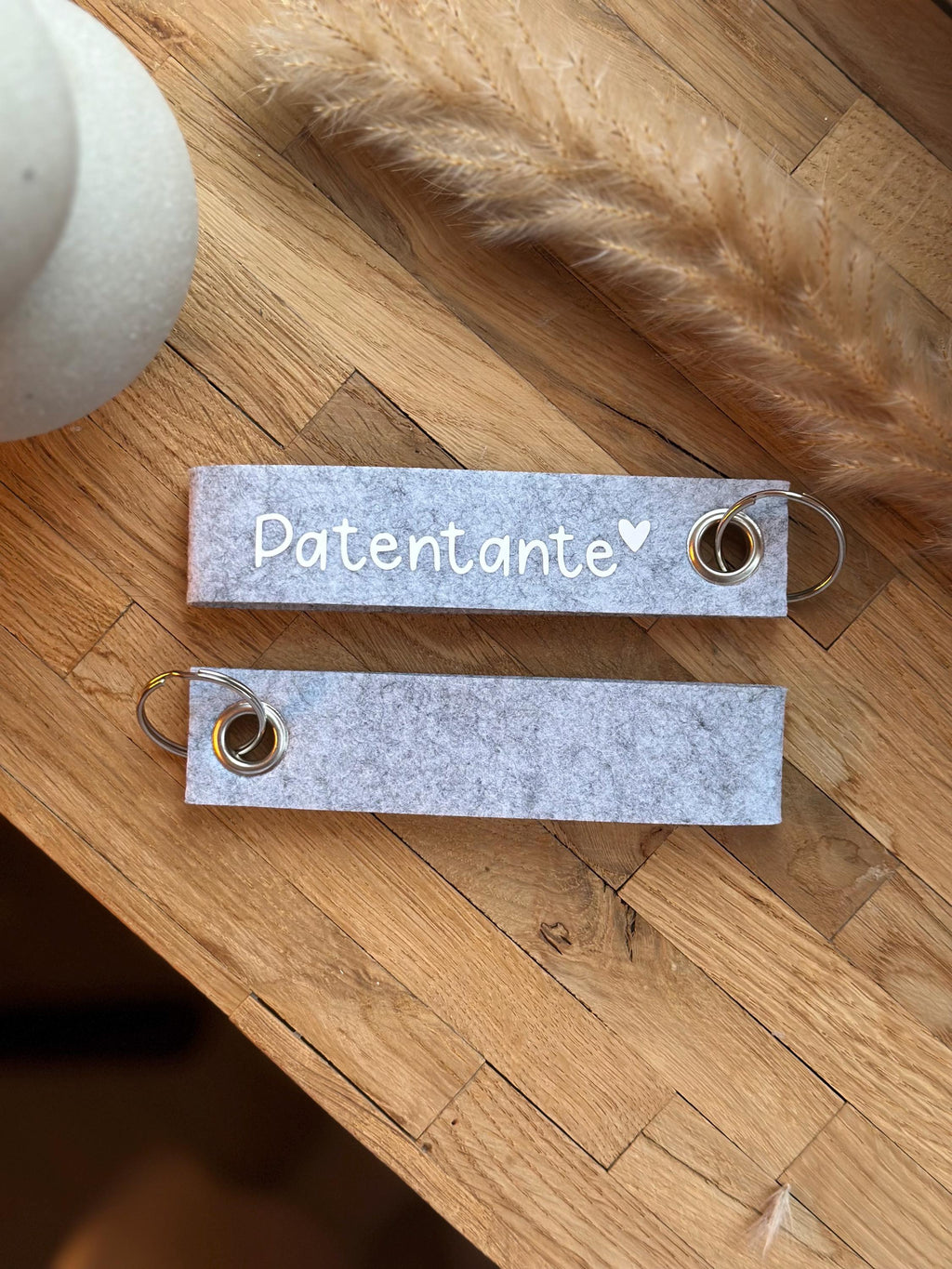 Schlüsselanhänger Filz | personalisiert | Keychain | Geschenk Hebamme | Geschenk Erzieherin | Geschenkidee