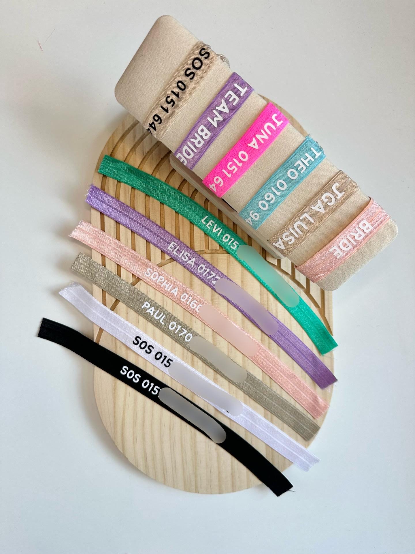 Armband mit Telefonnummer | personalisiert | SOS Armband | Notfall Armband Kind | Armband mit Name | Handynummer | Urlaubsarmband | Kita