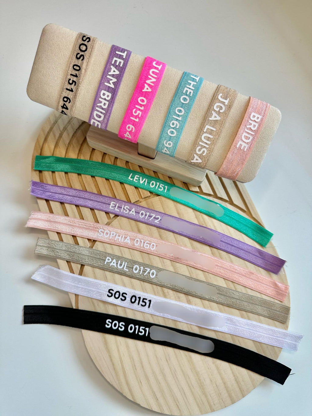 Armband mit Telefonnummer | personalisiert | SOS Armband | Notfall Armband Kind | Armband mit Name | Handynummer | Urlaubsarmband | Kita