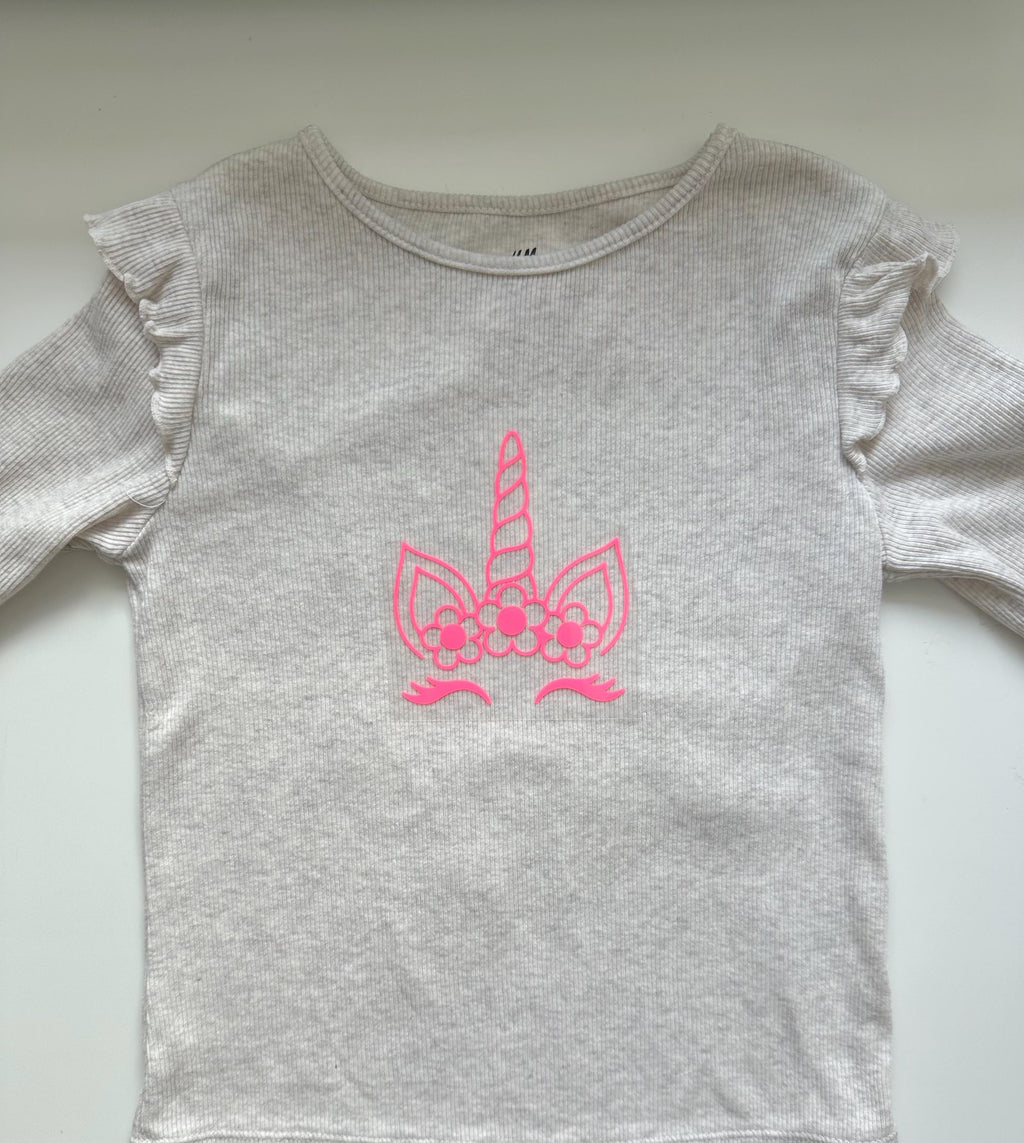 Bügelbilder Einhörner Set | Einhorn | Neonfarben | Einhorn Bügelbild | Zauberstab | Kindergeburtstag | Namen zum aufbügeln | Herzen