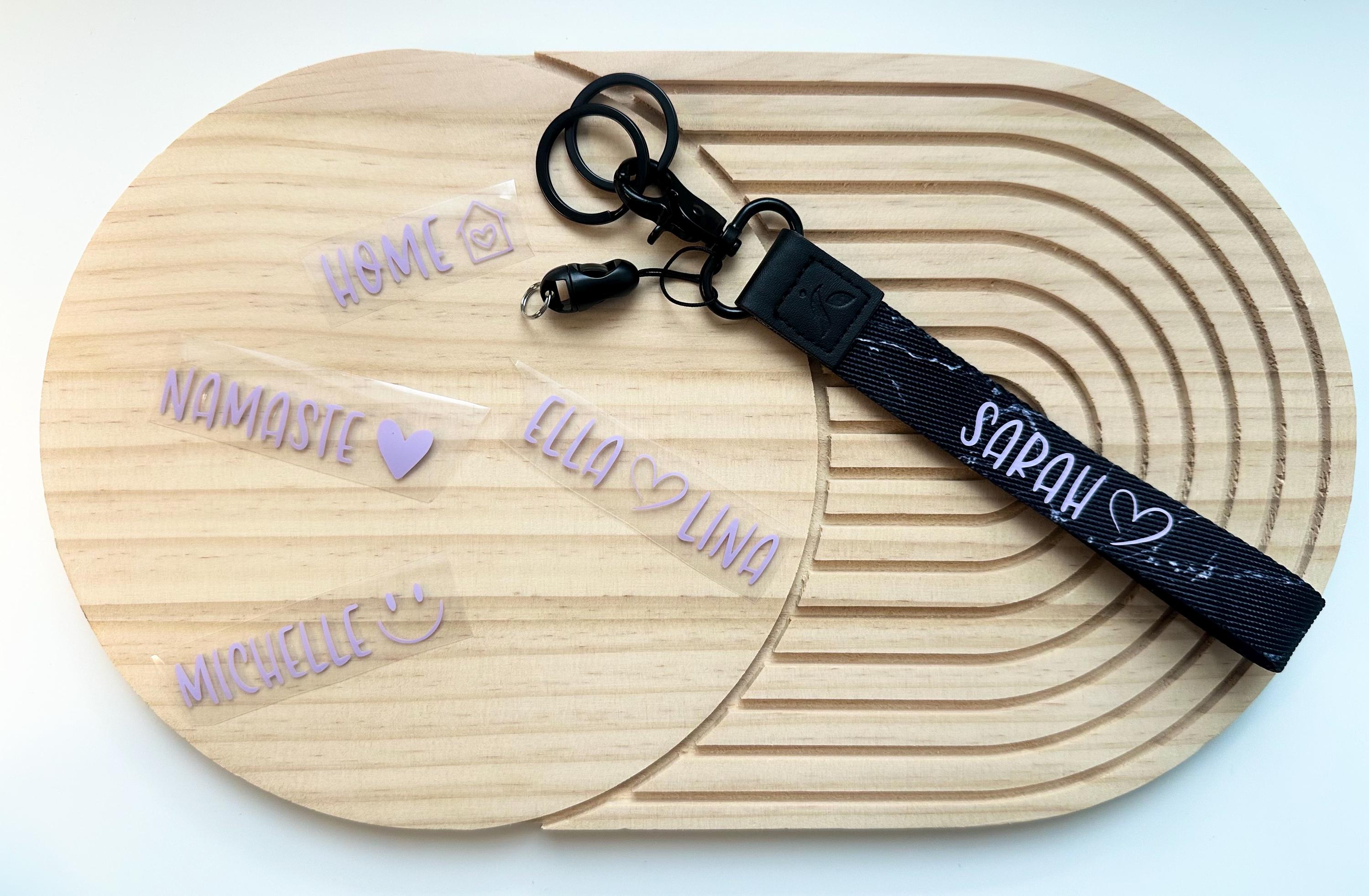 Schlüsselanhänger Marmoroptik | personalisiert | Geschenk Hebamme, Erzieherin Abschied, Geburtstag | Geschenkidee Lehrer | Muttertag