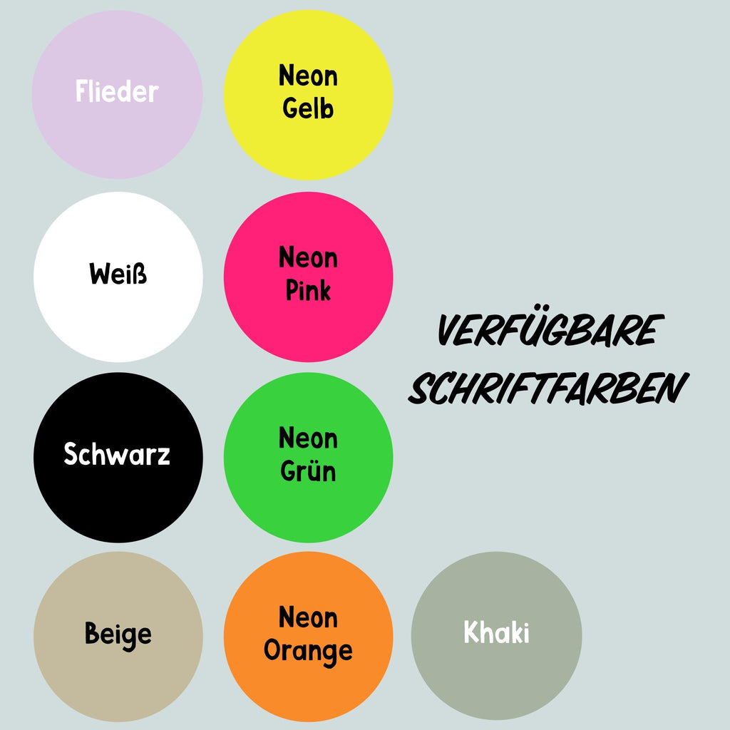 Bügelbilder Set Hunde | Hund | Neonfarben | Hund Bügelbild | Silouette | Dog Lover | Wunschtext / Namen zum aufbügeln | Pfote | Hundeknochen