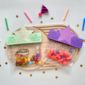 Mitgebseltüten | Goodie Bag | Kindergeburtstag | Süßigkeitentüte | Passend zu Zauberstab Einladung | Geschenktüte | Gastgeschenk für Kinder