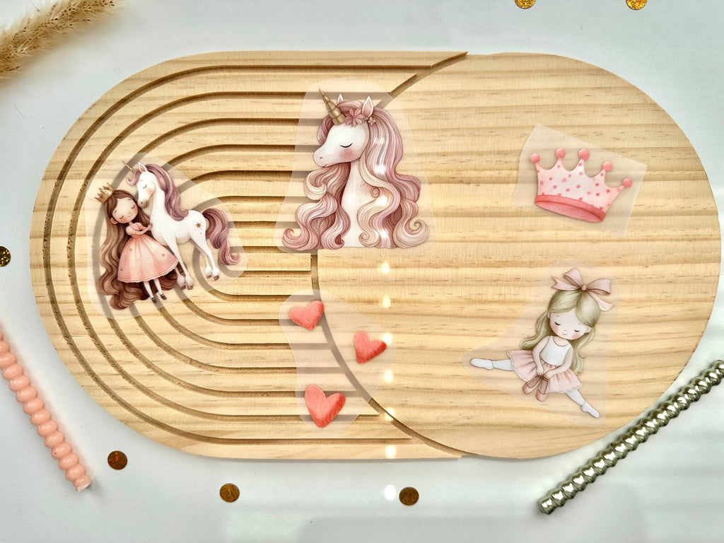 Bügelbild Einhorn | Prinzessin | Ballerina | Herzen | Krone | Mini Bügelbilder | Bügelbild Kinder | Bügelbild für Geburtstagsshirt | Patch