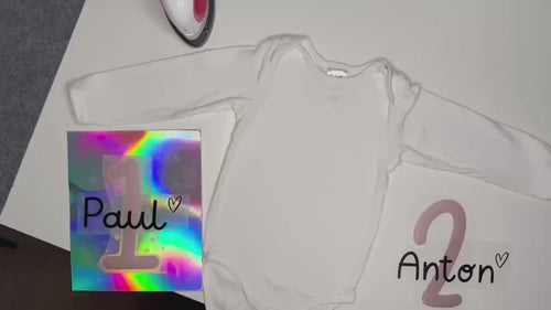 Bügelbild erster Geburtstag | Kindergeburtstag | Bügelbilder Kinder | ONE | 1. Geburtstag | Wonderful | Geburtstagsshirt | zum aufbügeln