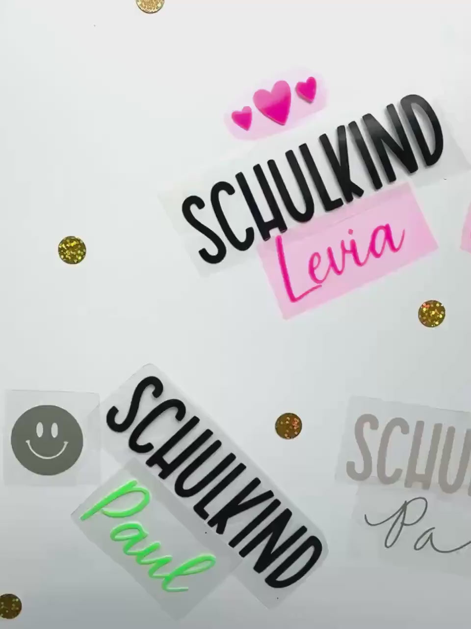 Bügelbild Schulkind | Schulanfang | Bügelbilder Kinder | zum aufbügeln | Schul Shirt | Erster Schultag | mit Name